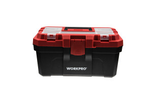 万克宝（WORKPRO）W02020102M加厚家用工具箱空箱车载手提工具维修箱大号多功能工具收纳箱维修工具盒16寸