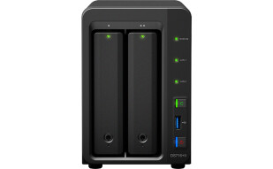 群晖（Synology）DS716+II 2盘位 NAS网络存储服务器 （无内置硬盘）