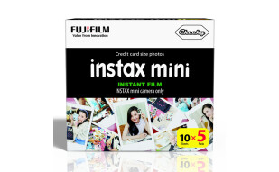 富士（FUJIFILM）INSTAX 一次成像相机  MINI相纸（胶片）白边（5包装）