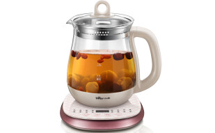小熊（Bear）养生壶 多功能煮茶器 玻璃电水壶YSH-A18Z1 1.8L