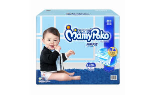 妈咪宝贝(MamyPoko) 纸尿裤【男】大号L200片【9-14kg】瞬吸干爽婴儿尿不湿电商箱装