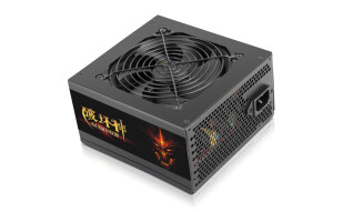 先马（SAMA）破坏神450 额定功率300W 台式主机电脑电源 单显卡接头/单路+12V输出/支持背线/安全稳定长寿命