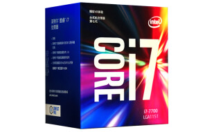 英特尔（Intel） i7 7700 酷睿四核 盒装CPU处理器