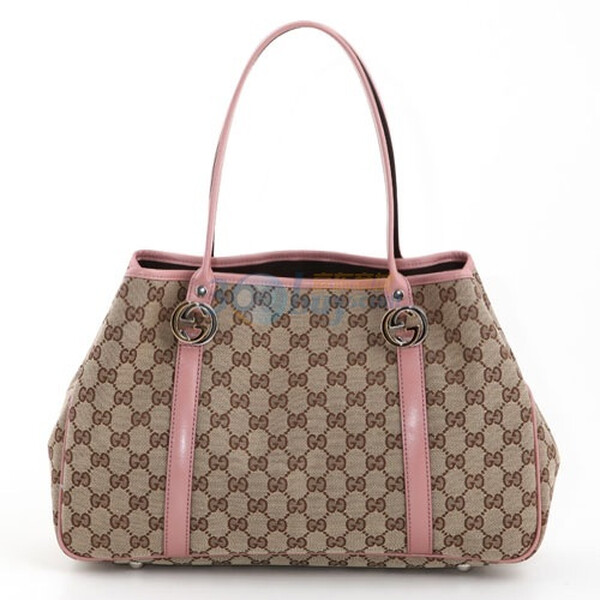 京东商城 gucci 2010秋冬款-泡泡糖色twinsg经典托特购物包