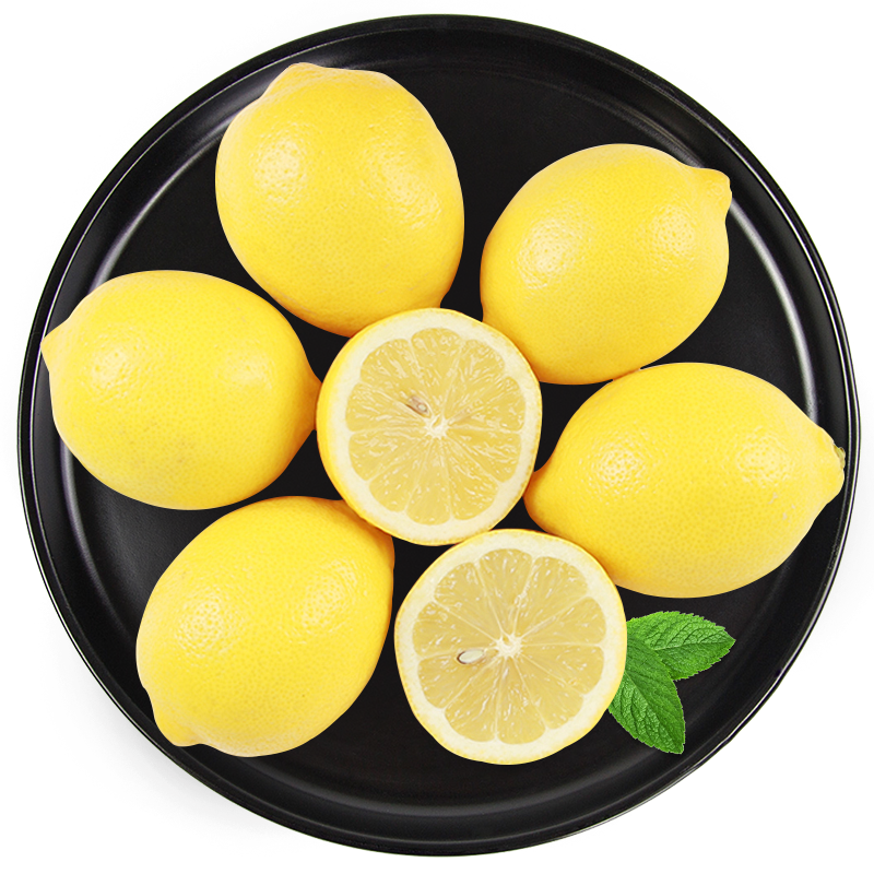 国产四川安岳黄柠檬 5斤（单果约80-180克）