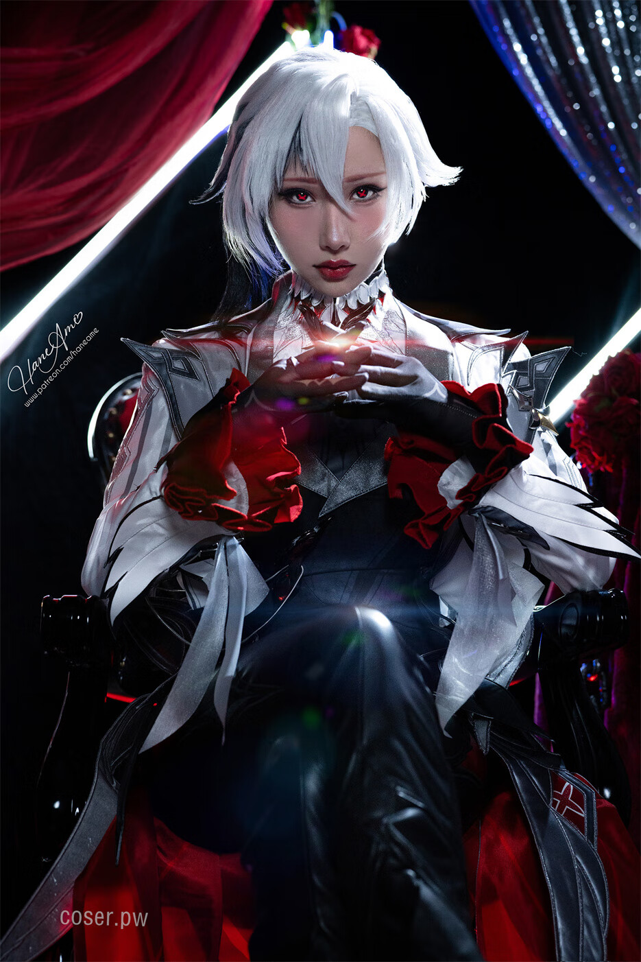 湾湾coser 00461 雨波_HaneAme - 24年05月订阅 Genshin Impact Arlecchino_原神 阿蕾奇諾 [36P-143.13 MB]