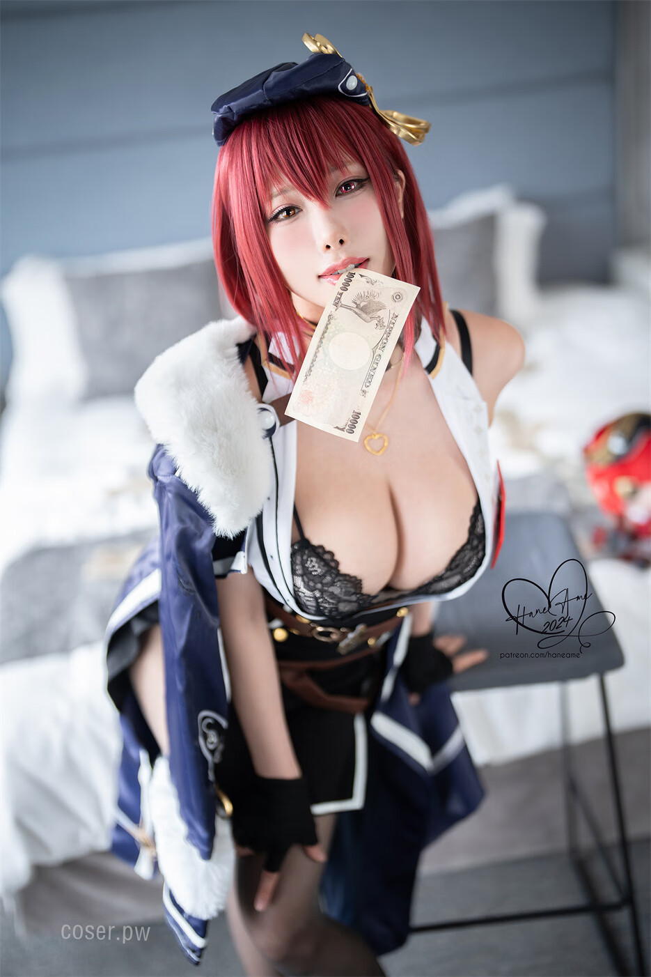 动漫博主 00462 雨波_HaneAme - 24年05月订阅 宝钟玛琳 船長 OL  [42P-155.97 MB]