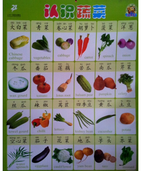 蔬菜大全图片名字图片