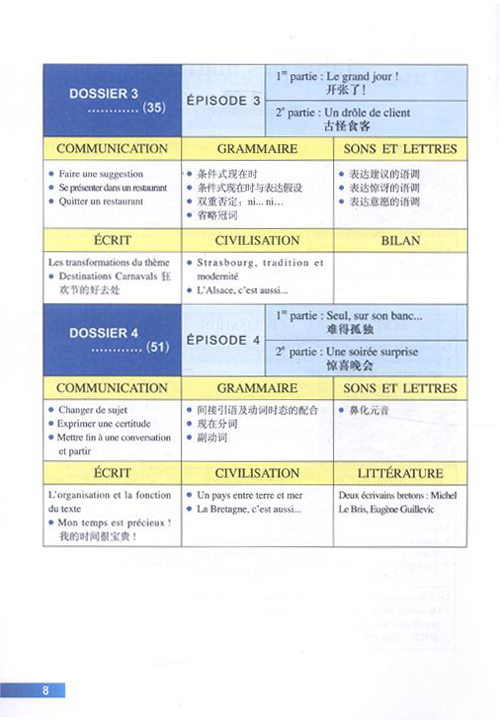 走遍法国2（学生用书2+练习册2+语法手册2）（套装共3册）（附MP3光盘1张）