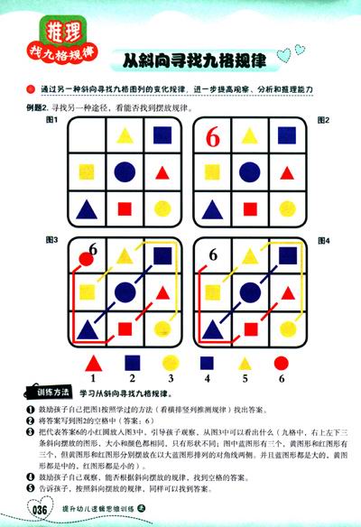 幼儿逻辑思维训练67岁提升套装上下册