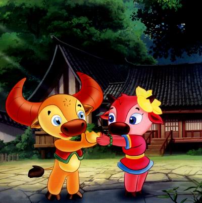 《大角牛美德花园绘本:拼音助读系列(礼盒装)(共12