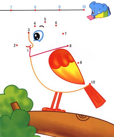青苹果趣味益智丛书·益智连一连:数字1-10