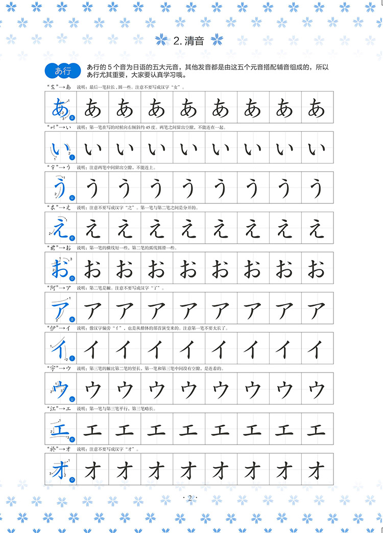 新東方旗艦標準日語臨摹字帖基礎入門篇標日初級入門日語50音常用單詞