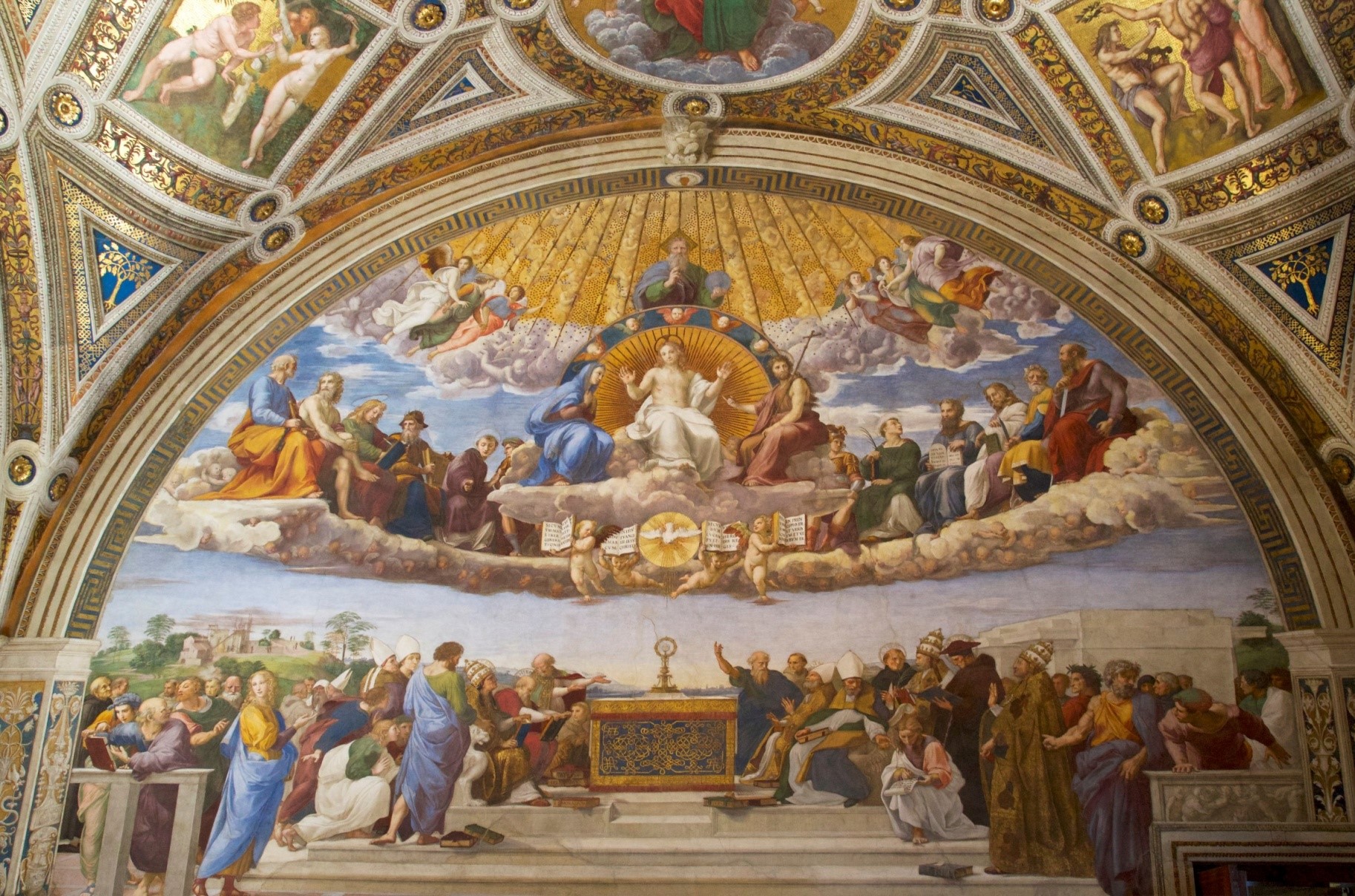 米开朗琪罗与教皇的天花板