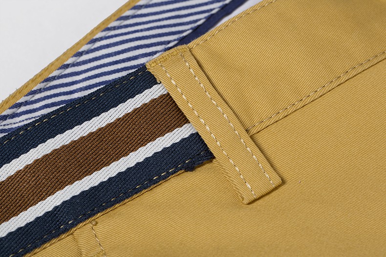 裤伴:内包缝制,打枣加固