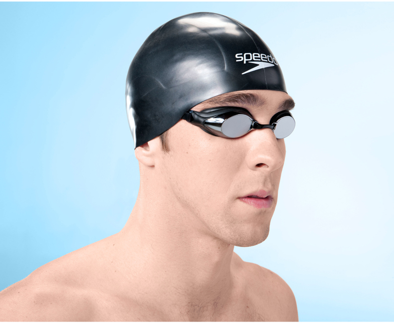 速比涛speedo钢盔泳帽专业竞速比赛专用3d专业竞速泳帽球型游泳帽时尚