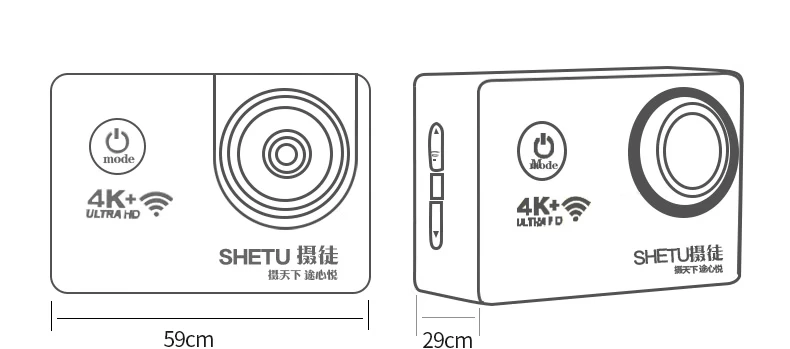 Shetu X6 Waterproof Sports Camera 4K HD Motorcycle Helmet Riding Anti-shake Camera Video Portable VLOG Head-mounted Diving Underwater Photography Bicycle Recorder High Version - Black Official Standard Shetu X6 Waterproof Sports Camera 4K HD Motorcycle Helmet Riding Anti-shake Camera Video Portable VLOG Head-mounted Diving Underwater Photography Bicycle Recorder High Version - Black Official Standard