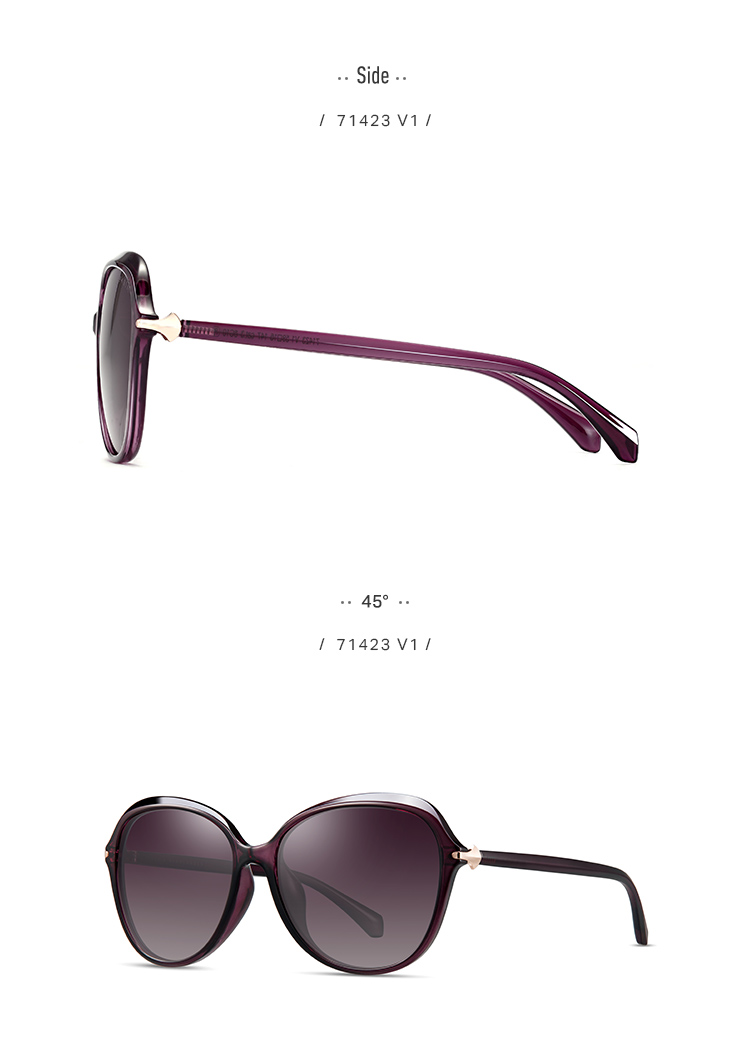 PARIM Sunglasses for Women, Fashionable And Elegant Large Frame Sunglasses, Round Face-Minimizing Effect, Sun Protection, UV Protection, Polarized Driving Glasses 14