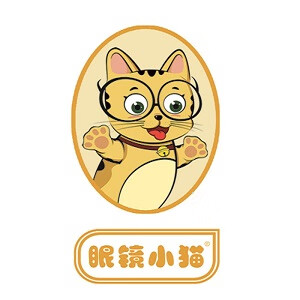 猫带眼镜logo图片