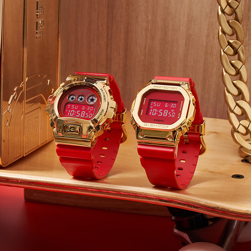 卡西欧(casio)手表男g-shock钢铁之心gm110小钢炮金属时 gm-110-1a