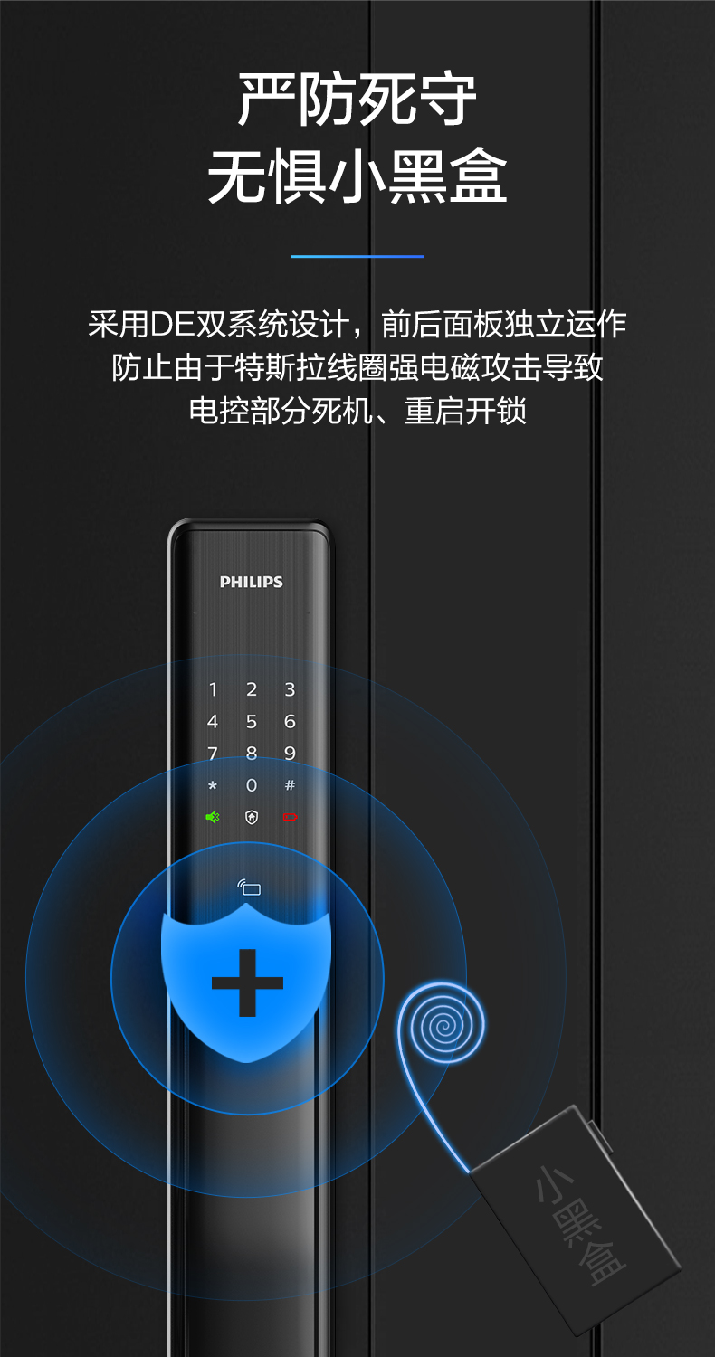 飞利浦 Alpha WIFI版 全自动指纹锁 图12