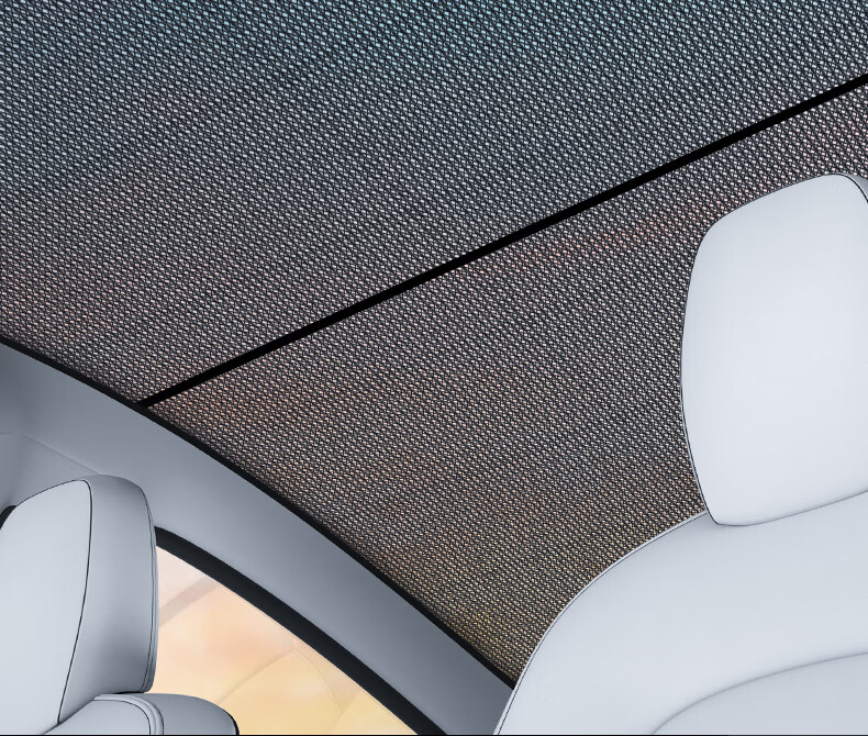 【美国】特斯拉modely遮阳帘 特斯拉遮阳帘model y 天窗遮阳顶tesla