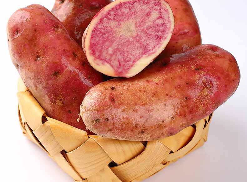 寻味君 云南红心土豆新鲜 农家现挖红心马铃薯洋芋 新鲜蔬菜 精选5斤
