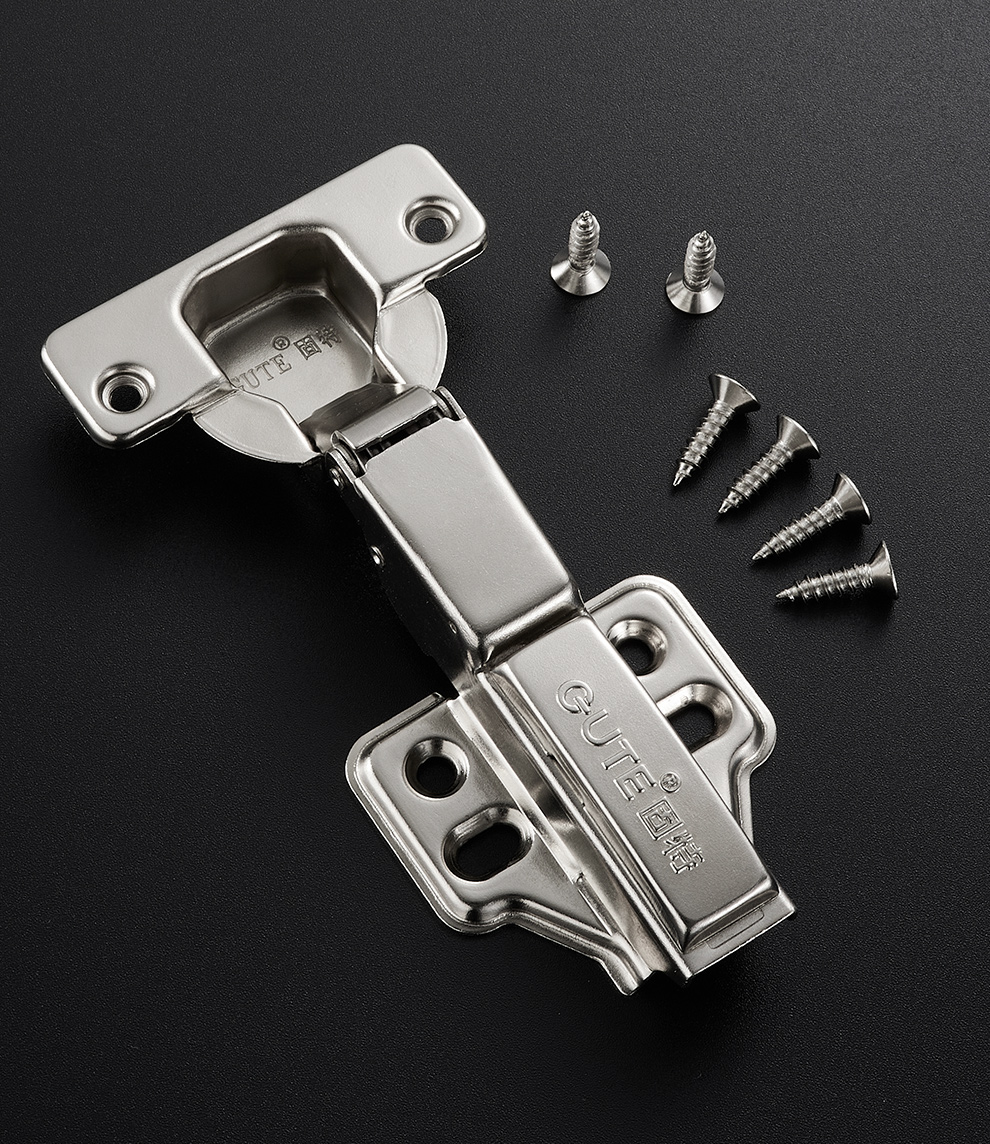 柜门铰链合页二段力衣柜合页液压缓冲柜子飞机合页橱柜门烟斗合页