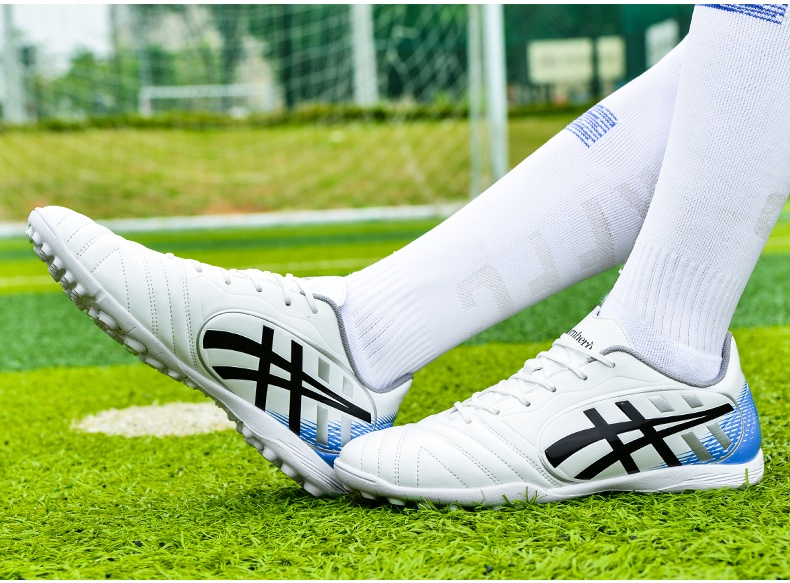 足球鞋男碎胶透气成人儿童足球鞋碎胶鞋长钉运动青少年球鞋小学生大童