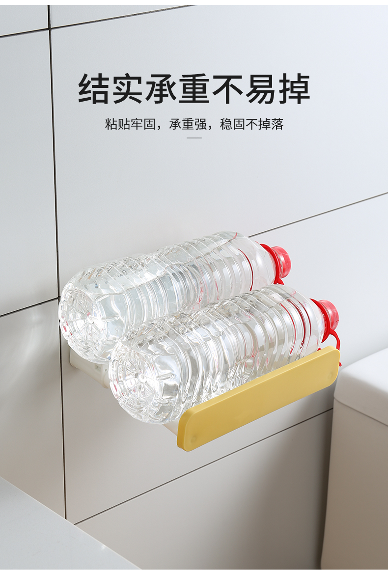 居家家脸盆架卫生间厕所壁挂免打孔挂盆架浴室放浴盆收纳置物架子tt9