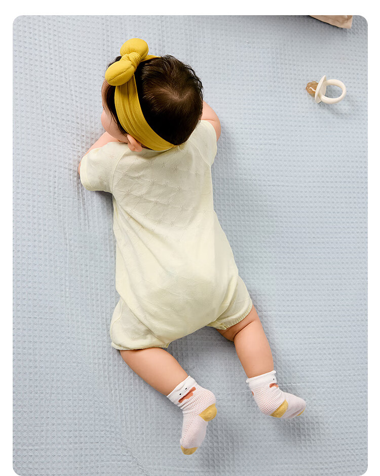BALABALA Newborn Baby Romper Bodysuit Summer 2025 Short and Long Sleeve Two-Piece Set Fresh Style 208225133202 33