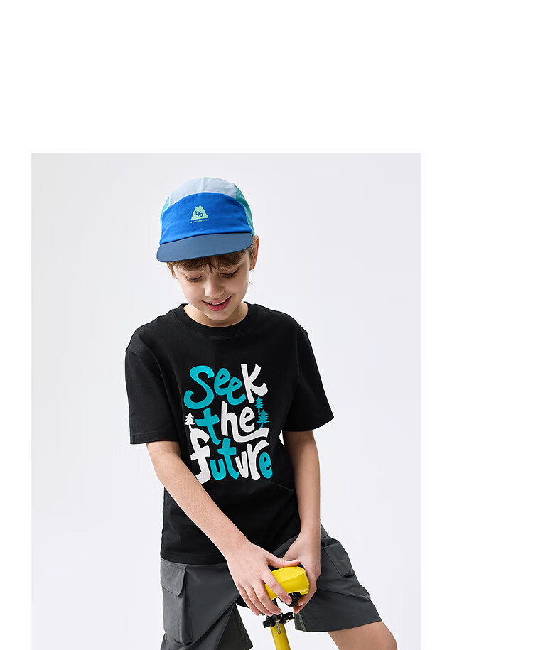 BALABALA Children's Short-Sleeve T-Shirt for Boys And Girls, Baby Summer Wear, Moisture-Wicking And Quick-Drying Top 208225117219 12
