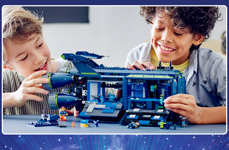 【乐高70839】乐高(lego)积木 乐高大电影2lego movie雷克斯棒呆号10