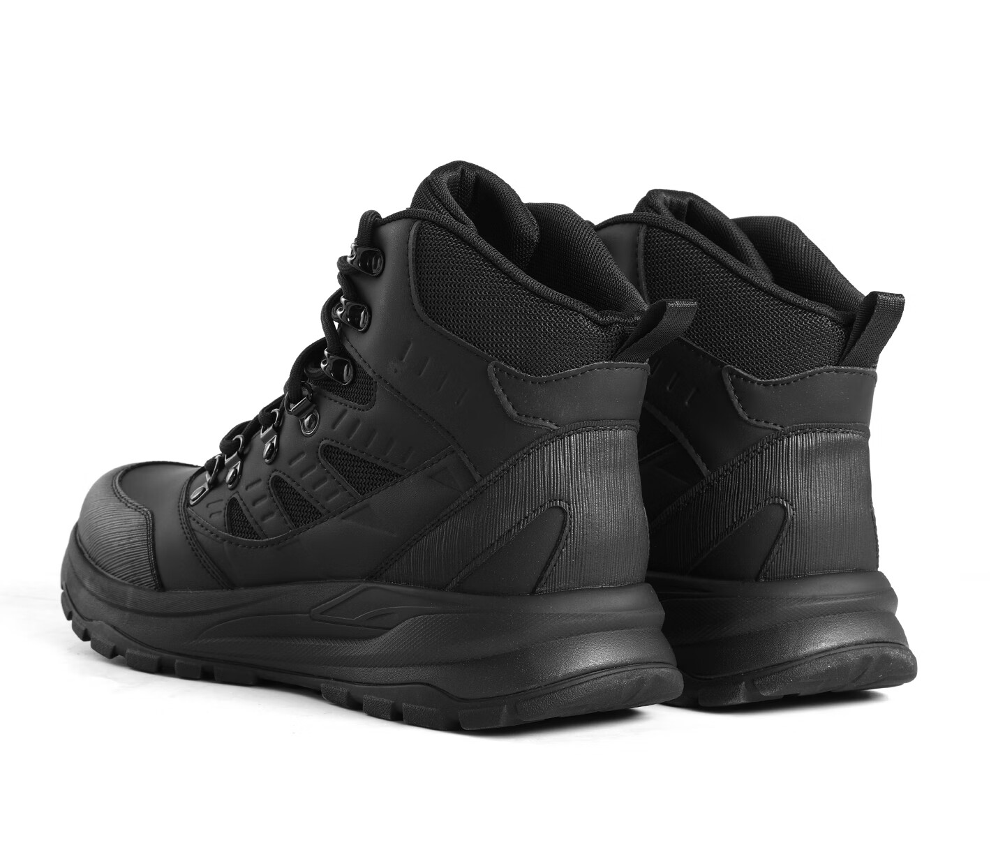 3515 Men's Outdoor Anti-Puncture Hiking Boots Non-Slip Wear-Resistant Training Combat Boots Black Size 43 20