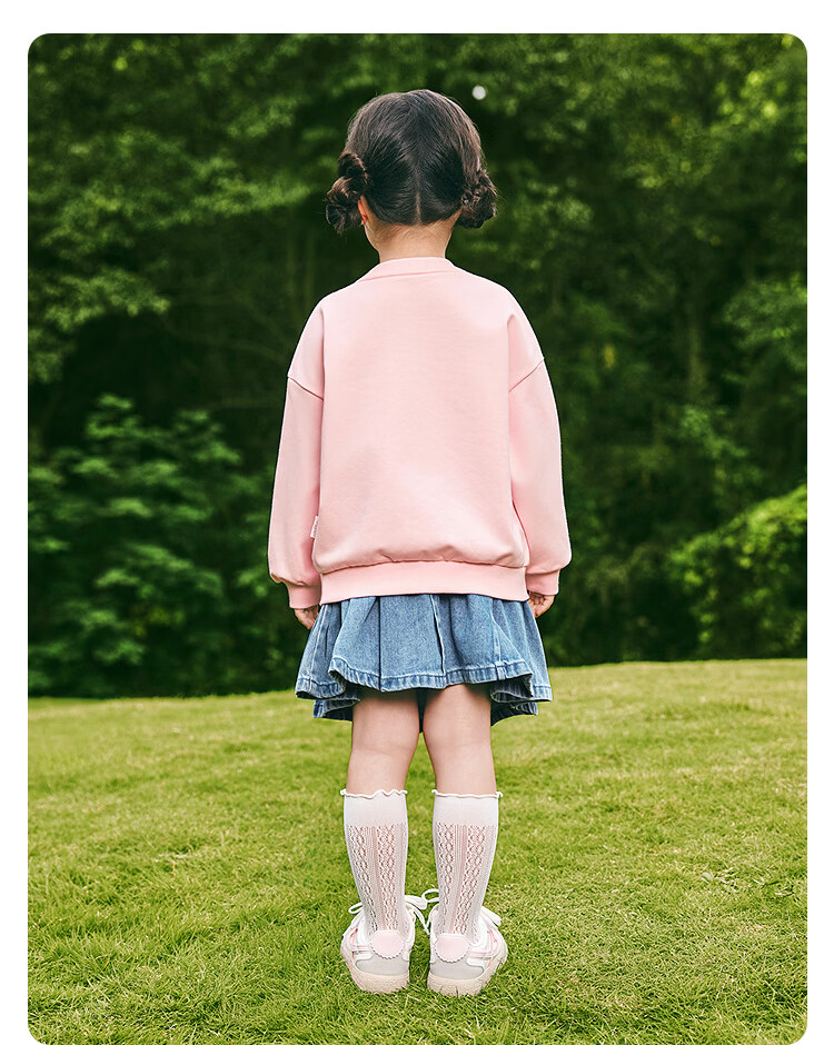 Balabala [balaOne] Kids Sweatshirt Children's Long Sleeve Top Spring 2026 Unisex 10