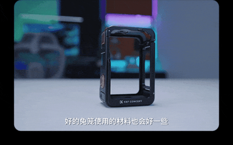 Zall [Hot Sale 200K+] Compatible with DJI Action6 Street Shooting Handle Set Magnetic Quick Release Cage Protective Case Ultra-Light Full Aluminum Vlog Accessory 8