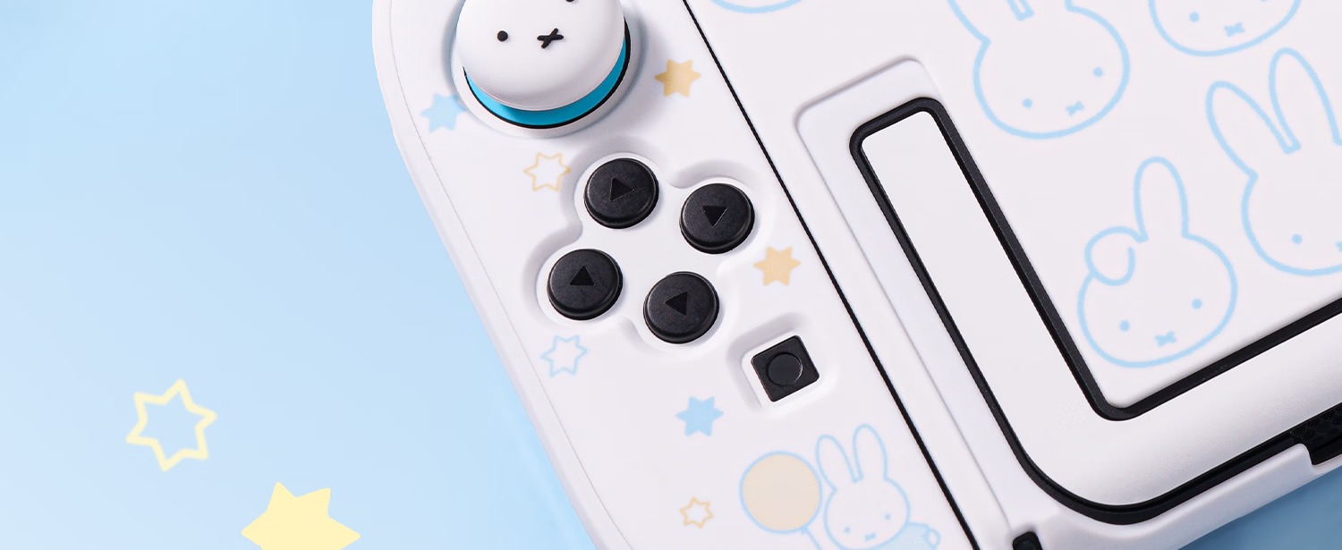 Jixiang Nintendo Switch 2 Protective Case Miffy Semi-Transparent NS2 Controller Protective Set Cute Female Cartoon IP Collaboration Game Console Accessories Anti-Drop Miffy Official New Product 14