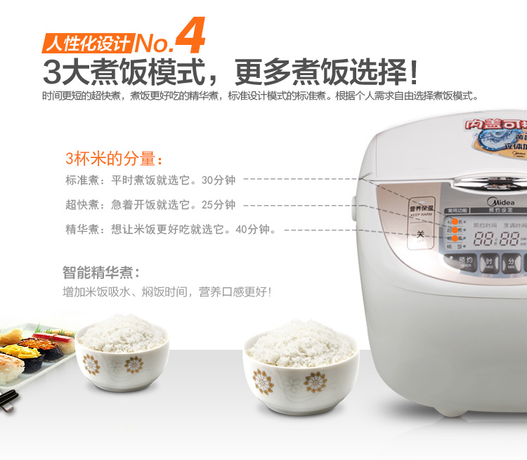 美的（Midea）电饭煲电饭锅FS409微压蒸汽阀4L饭煲