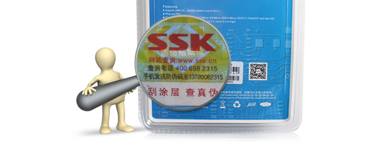 SSK飚王 SCRM330 高速USB3.0多合一读卡器 支持TF\SD\CF等手机相机卡
