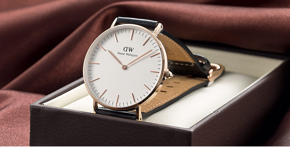 丹尼爾惠靈頓(daniel wellington)dw 經典佳人系列 超薄石英女表