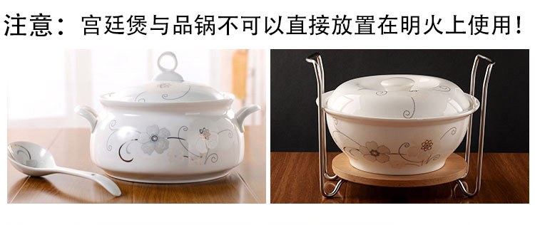 亿嘉IJARL 瓷魂中式陶瓷56头餐具套装 竹叶清风 F041ZYDS56