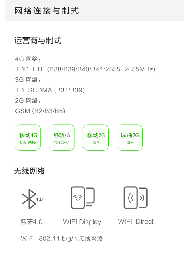 【套装版】小米 红米2A 增强版 白色 移动4G手机 双卡双待