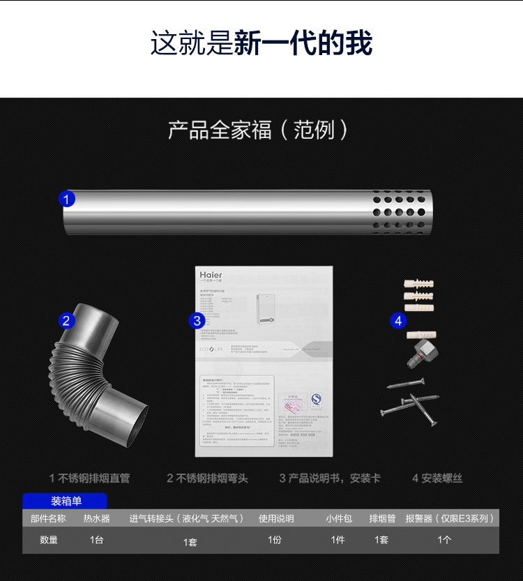 
                                                            海尔（Haier）12升燃气热水器 智能精控恒温 省气节能安全防护 专利蓝火焰JSQ24-A2(12T)天然气                
