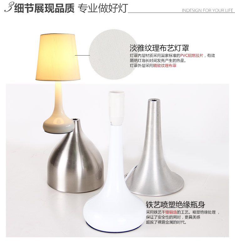 【京东超市】首度(sdhouseware)台灯 小夜灯 大白 床头灯 35*16*16 TD1301