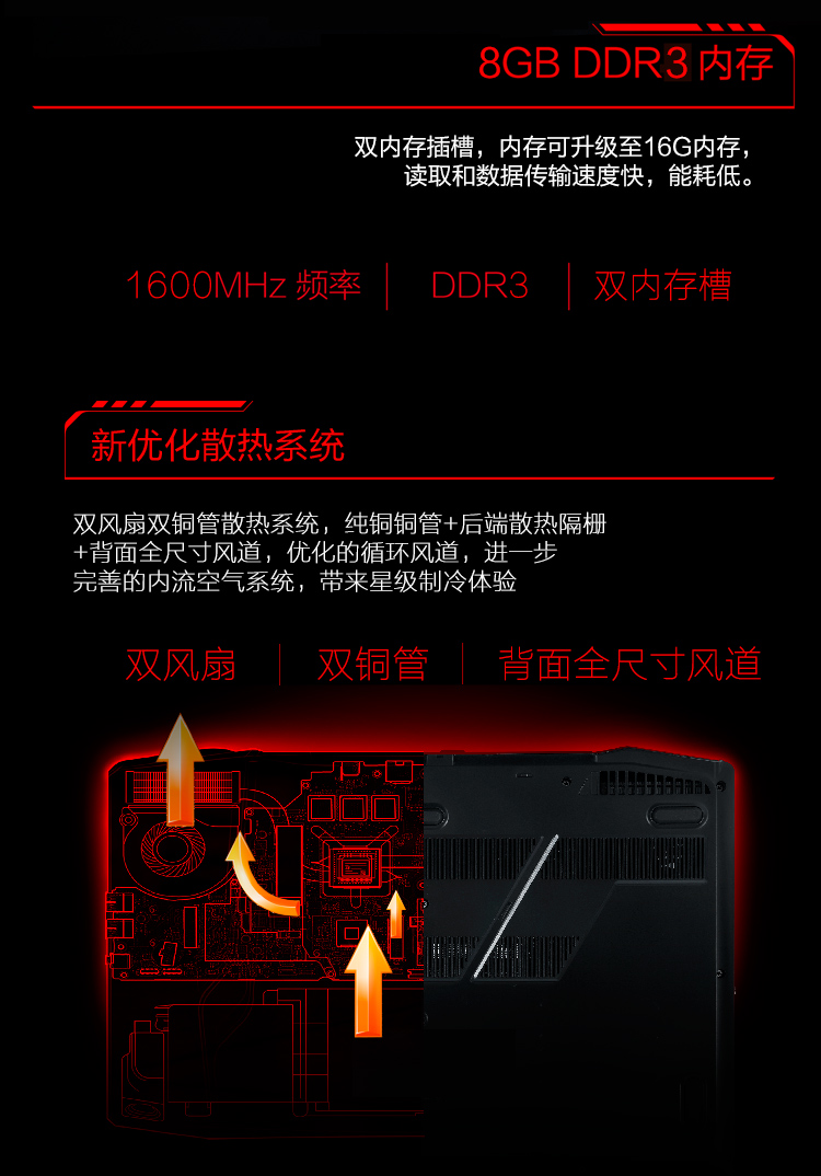 雷神（ThundeRobot）911-S2b 15.6英寸游戏笔记本电脑（i7-4720HQ 8G 1T GTX960M 2G windows 背光 FHD）