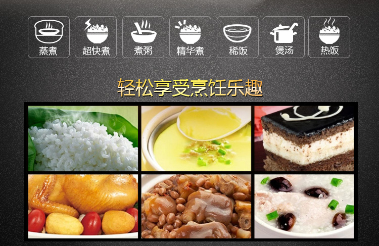 美的（Midea）电饭煲 4L/4升 可视天窗设计多功能智能电饭锅FC4019