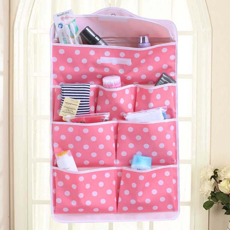 Housekeeping Organization Storage Tool Behind The Door Hanging Cute Multifunction Storage Bag B65