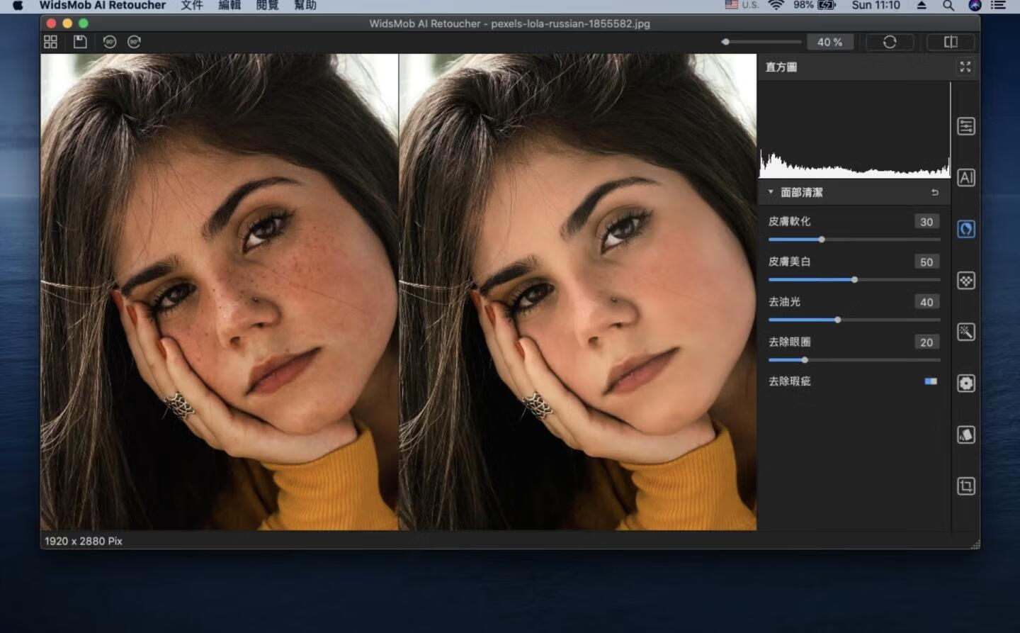 WidsMob AI Retoucher for Mac v3.17中文版 AI照片编辑工具