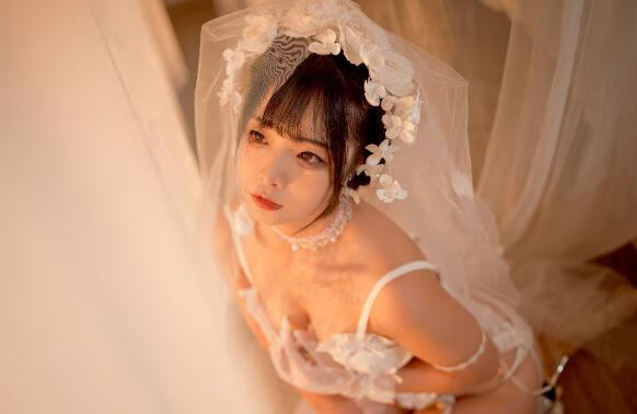 【甜蜜如新婚】yuuhui玉汇《纯白花嫁》：浪漫梦幻的爱情仙插图3