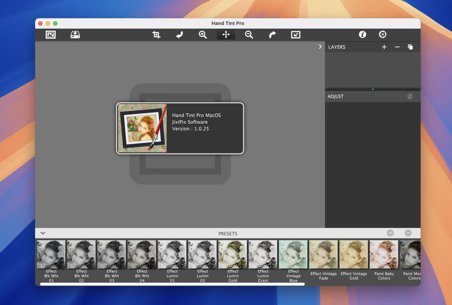 JixiPix Hand Tint Pro for Mac v1.0.25激活版 图片调色修图软件